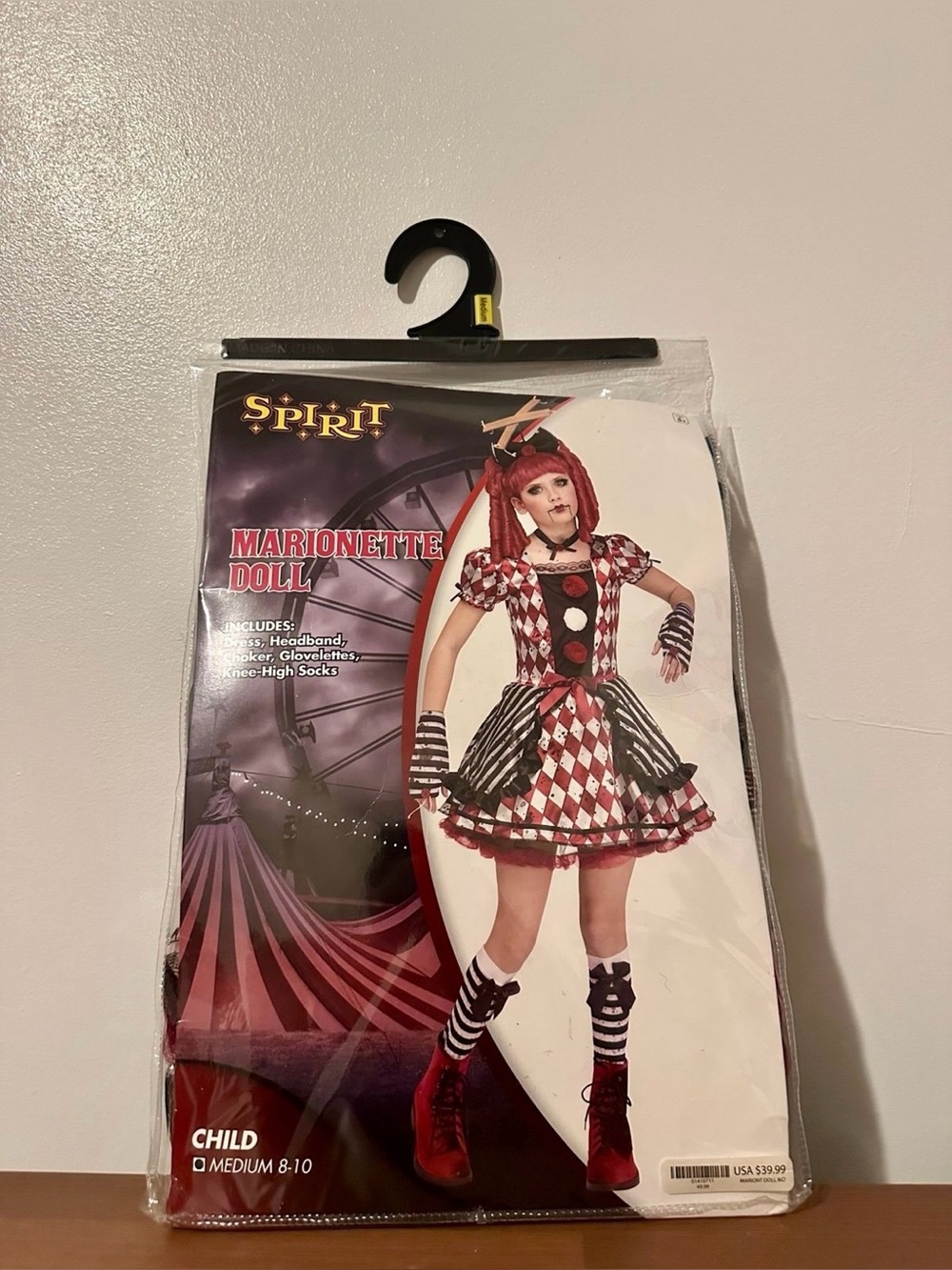 Spirt Marionette Doll Costume
